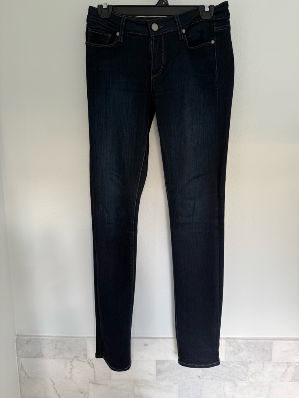 PAIGE Skyline Dark Indigo Skinny Jeans